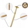 KLIMAS Wkręty ciesielskie 5 x 40 mm do drewna łeb talerzowy Torx 400 szt.