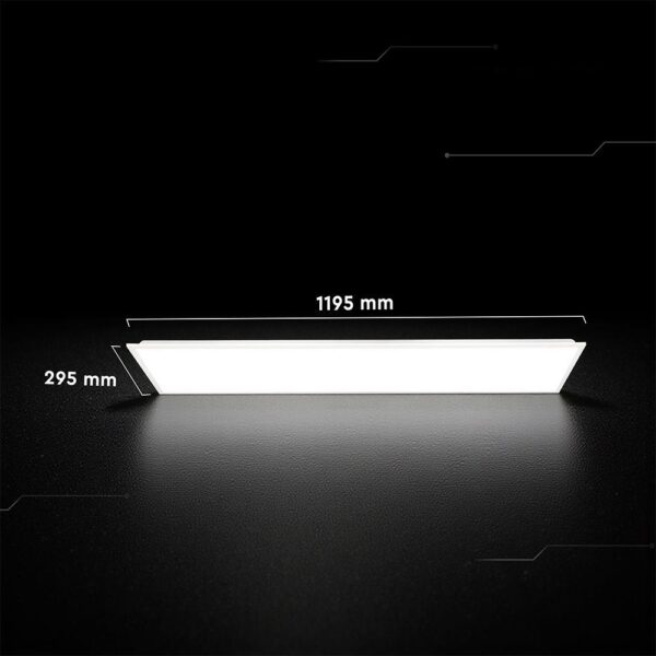 1ff3577c3e3b85a5d2cea953fe266b6d Panel LED 120x30 40W 4800lm STAR 6 lat gw 6500K