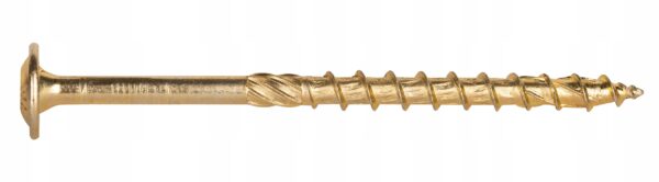 KLIMAS Wkręty ciesielskie 6 x 100 mm do drewna łeb talerzowy Torx 100 szt.