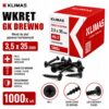 2bb2086fa4dc0f2770d14069be04ba59 KLIMAS Wkręty do płyt G-K do drewna Wkręt-Met 3,5 x 35 mm 1000 szt.