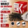 KLIMAS Wkręty do płyt G-K do drewna Wkręt-Met 4,2 x 70 mm 250 szt.
