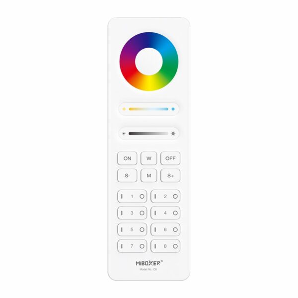 Pilot Mi-Light C8 Biały RGB+CCT 8 stref