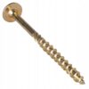 KLIMAS Wkręty ciesielskie 6 x 100 mm do drewna łeb talerzowy Torx 100 szt.