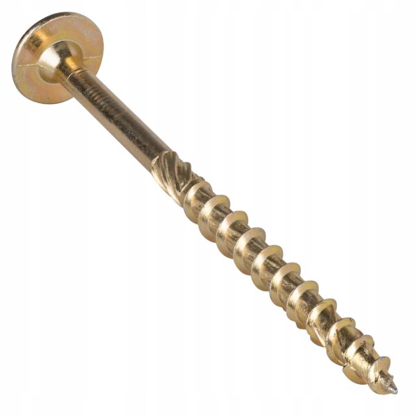 KLIMAS Wkręty ciesielskie 6 x 100 mm do drewna łeb talerzowy Torx 100 szt.