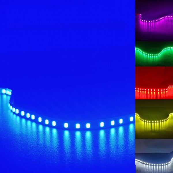 Taśma LED 24V S-SHAPE 6mm PRO 7.2W/m 120xSMD2835 - Ciepła