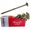 KLIMAS Wkręty ciesielskie 6 x 240 mm do drewna łeb talerzowy Torx 100 szt.