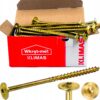 KLIMAS Wkręty ciesielskie 6 x 240 mm do drewna łeb talerzowy Torx 100 szt.