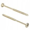 KLIMAS Wkręty ciesielskie 5 x 100 mm do drewna łeb talerzowy Torx 150 szt.