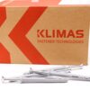 KLIMAS Kołek szybkiego montażu SM 6x40 mm gniazdo PZ-2 PZ-3 200 szt.
