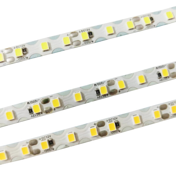 Taśma LED 24V S-SHAPE 6mm PRO 7.2W/m 120xSMD2835 - Neutralna