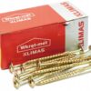 KLIMAS Wkręty ciesielskie 6 x 240 mm do drewna łeb talerzowy Torx 100 szt.