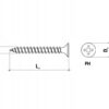 KLIMAS Wkręty do płyt G-K do drewna Wkręt-Met 4,2 x 70 mm 250 szt.