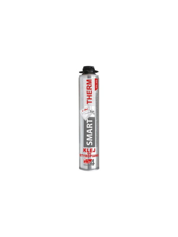 77ee632b8649faa47185127c8e48156b KLIMAS Klej do styropianu EPS/XPS na pistolet poliuretanowy 750ml Wkręt-Met