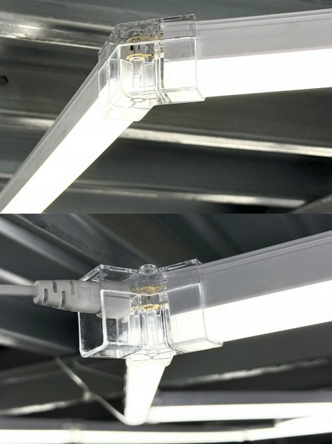 Lampa LED Hexagon 520W 57200lm 243x485cm 6500K