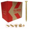 KLIMAS Wkręty do drewna Wkręt-Met 4 x 50 mm TORX łeb stożkowy 300 szt.