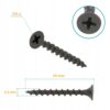 KLIMAS Wkręty do płyt G-K do drewna Wkręt-Met 4,2 x 70 mm 250 szt.