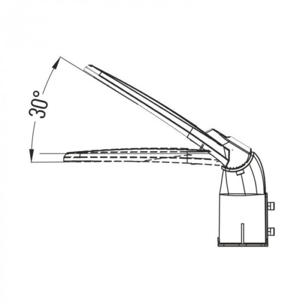 Lampa uliczna LED Premium 100W 13000lm biała neutralna