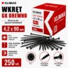 KLIMAS Wkręty do płyt G-K do drewna Wkręt-Met 4,2 x 90 mm 250 szt.