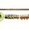 KLIMAS Wkręty ciesielskie 6 x 100 mm do drewna łeb talerzowy Torx 100 szt.