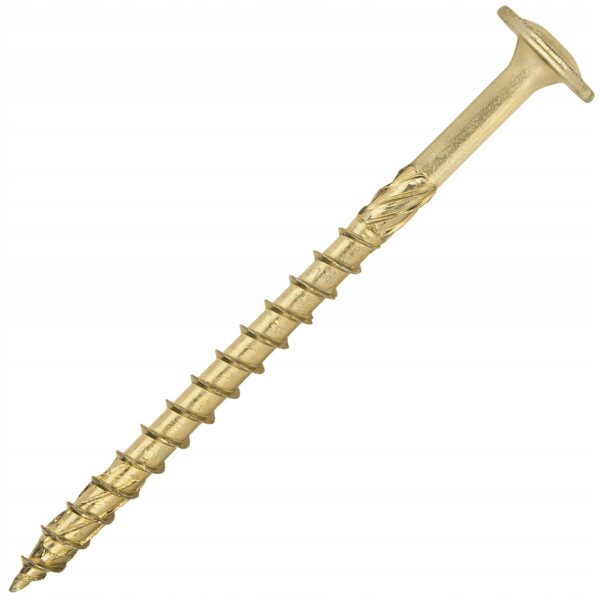 KLIMAS Wkręty ciesielskie 6 x 300 mm do drewna łeb talerzowy Torx 100 szt.