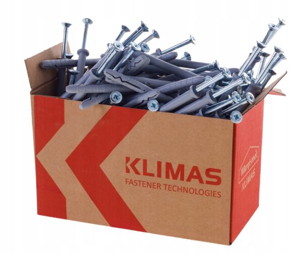 9d75d5b51a18a9958b1dfd2aba20aa2d KLIMAS Kołek szybkiego montażu SM 8 x 50 mm gniazdo PZ-2 PZ-3 100 szt.