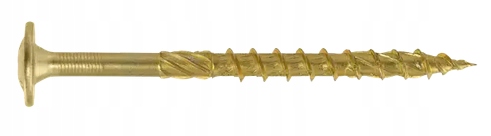 KLIMAS Wkręty ciesielskie 6 x 120 mm do drewna łeb talerzowy Torx 100 szt.