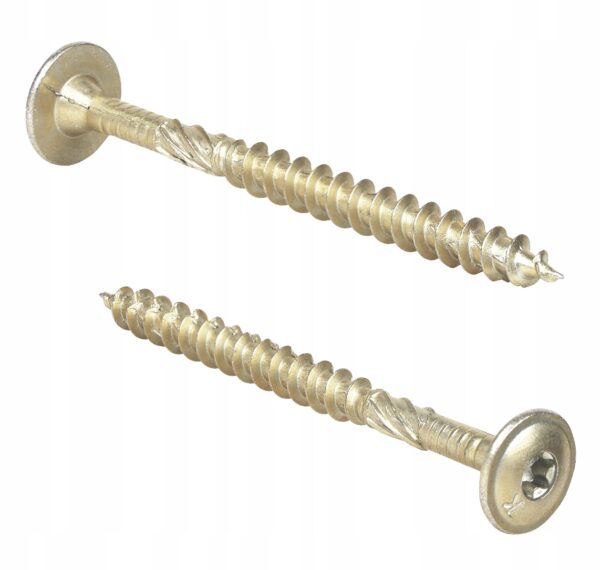 KLIMAS Wkręty ciesielskie 5 x 60 mm do drewna łeb talerzowy Torx 150 szt.