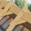 KLIMAS Wkręty ciesielskie 6 x 90 mm do drewna łeb talerzowy Torx 100 szt.