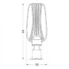 Lampa uliczna LED Premium 50W 6500lm biała neutralna