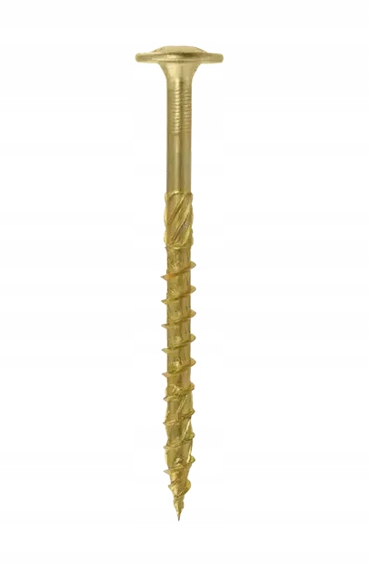 KLIMAS Wkręty ciesielskie 6 x 80 mm do drewna łeb talerzowy Torx 100 szt.