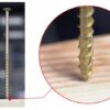 KLIMAS Wkręty ciesielskie 6 x 200 mm do drewna łeb talerzowy Torx 100 szt.