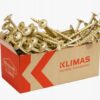 KLIMAS Wkręty ciesielskie 6 x 80 mm do drewna łeb talerzowy Torx 100 szt.