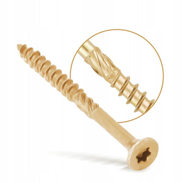 KLIMAS Wkręty do drewna Wkręt-Met 3x35 TORX łeb stożkowy 500 szt.