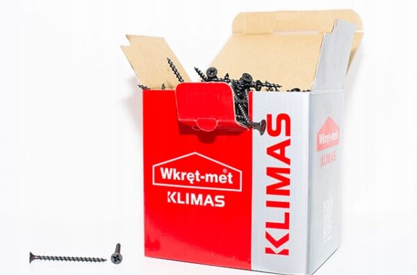 KLIMAS Wkręty do płyt G-K do drewna Wkręt-Met 4,8 x 100 mm 200 szt.