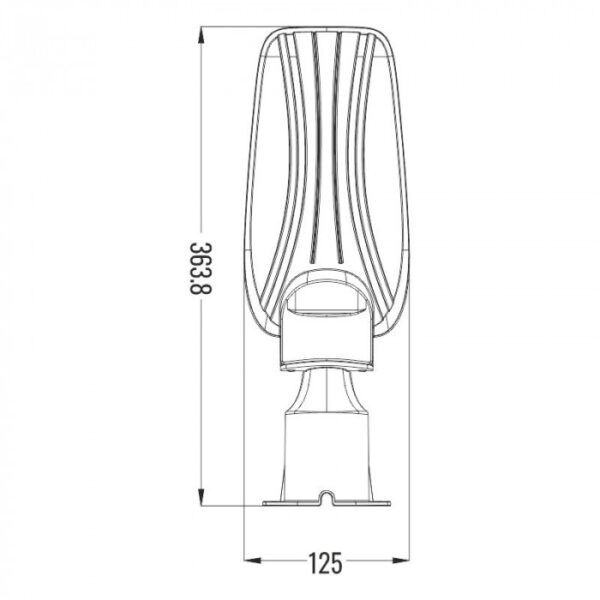 Lampa uliczna LED Premium 30W 3900lm biała neutralna