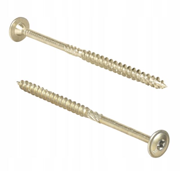 KLIMAS Wkręty ciesielskie 5 x 90 mm do drewna łeb talerzowy Torx 150 szt.