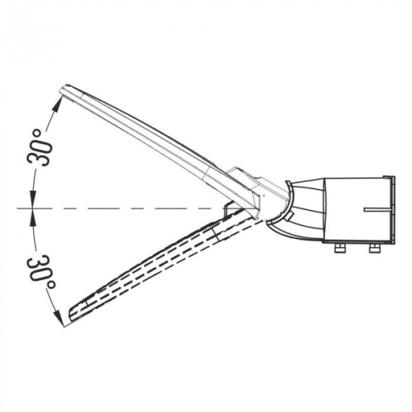 Lampa uliczna LED Premium 150W 19500lm biała neutralna