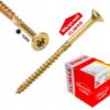 Wkręty do drewna 4x70 mm 200 szt. TORX stożkowe Klimas WKCS