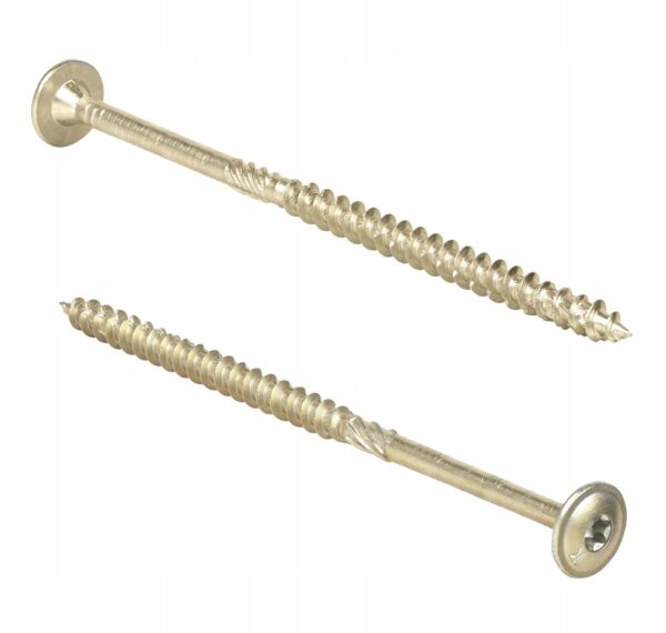 KLIMAS Wkręty ciesielskie 5 x 120 mm do drewna łeb talerzowy Torx 150 szt.