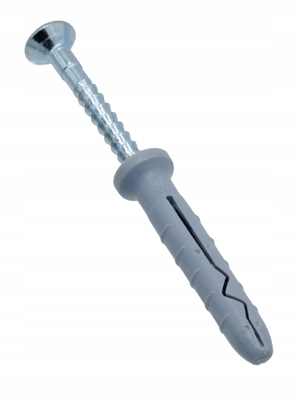 KLIMAS Kołek szybkiego montażu SM 6x40 mm gniazdo PZ-2 PZ-3 200 szt.