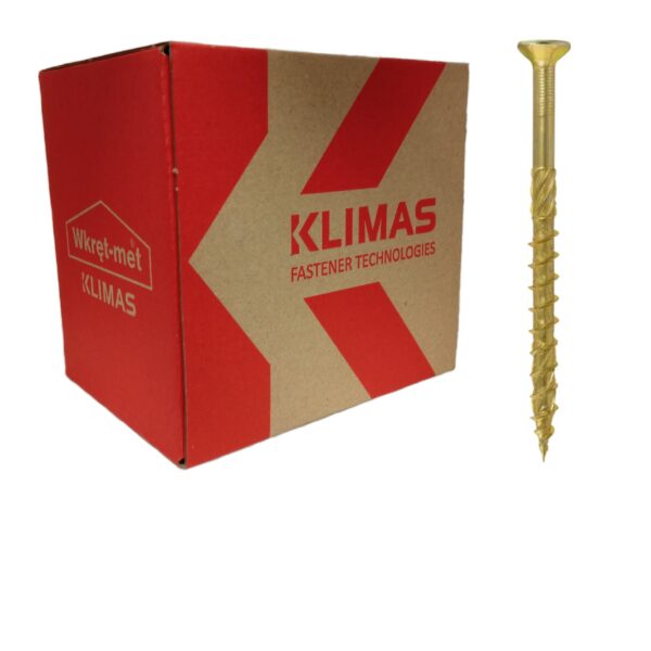 KLIMAS Wkręty do drewna Wkręt-Met 4 x 50 mm TORX łeb stożkowy 300 szt.
