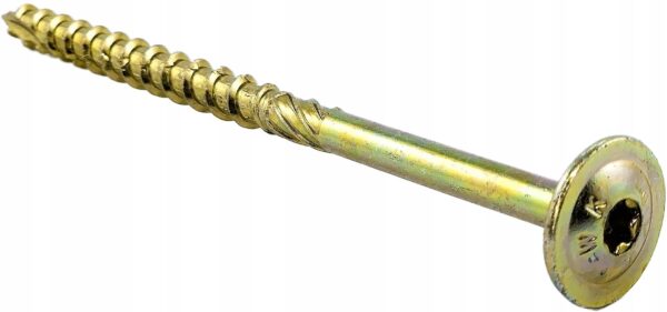 KLIMAS Wkręty ciesielskie 6 x 200 mm do drewna łeb talerzowy Torx 100 szt.