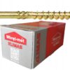 KLIMAS Wkręty ciesielskie 6 x 240 mm do drewna łeb talerzowy Torx 100 szt.