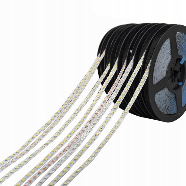 Taśma LED 24V S-SHAPE 6mm PRO 7.2W/m 120xSMD2835 - Zimna