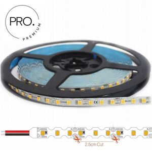 Taśma LED 24V S-SHAPE 6mm PRO 7.2W/m 120xSMD2835 - Zimna