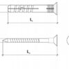 f8ef2d073fc11380b894a23b7f6800ef KLIMAS Kołek szybkiego montażu SM 8 x 50 mm gniazdo PZ-2 PZ-3 100 szt.