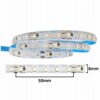 Taśma LED 24V S-SHAPE 6mm PRO 7.2W/m 120xSMD2835 - Neutralna