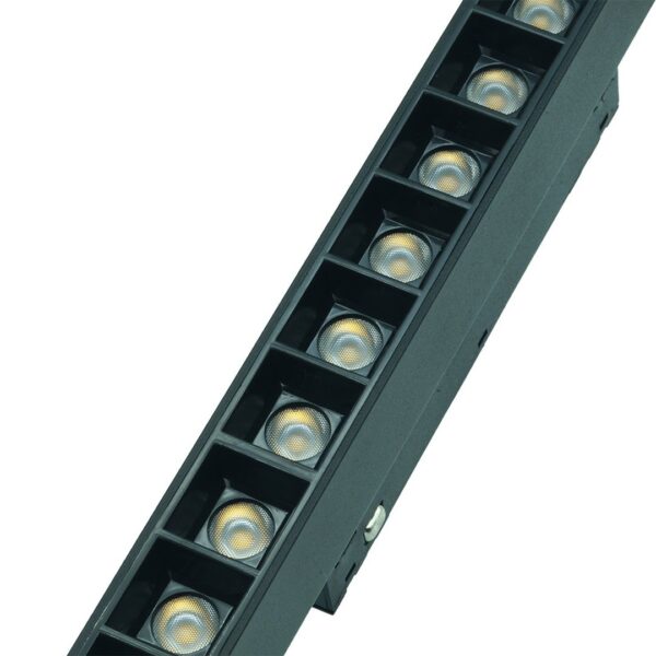 Lampa magnetyczna Mi-Light CCT punktowa 12W czarna