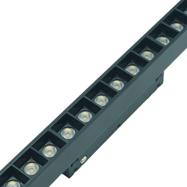 Lampa magnetyczna Mi-Light CCT punktowa 12W czarna