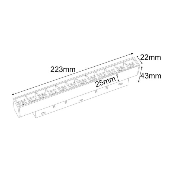 y1l.c30d044b-71c2-469b-827e-e35b984fdb97 Lampa magnetyczna Mi-Light CCT punktowa 12W biała